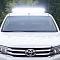 Дуга в кузов и защита заднего стекла 75х42 мм. со светодиодной фарой (для крышки ТСС) - Toyota Hilux 2015-2024 - Защитные дуги - 