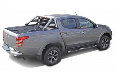 Дуга защитная (m2-silver)  - Mitsubishi L200 2015-2024 - Защитные дуги в кузов - 