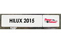 Рамка номерного знака  - Toyota Hilux 2011-2015