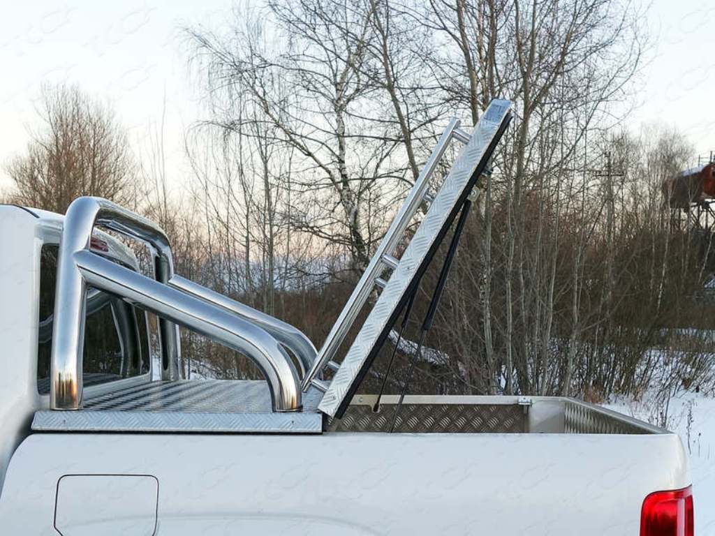 Защитые дуги кузова 76,1 мм. (на крышку фирмы TCC) - Volkswagen Amarok - Защитные дуги