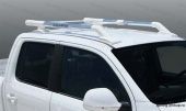 Рейлинги из алюминиевых труб Maxport White/Chrome  - Mazda BT-50 - Багажник на крышу