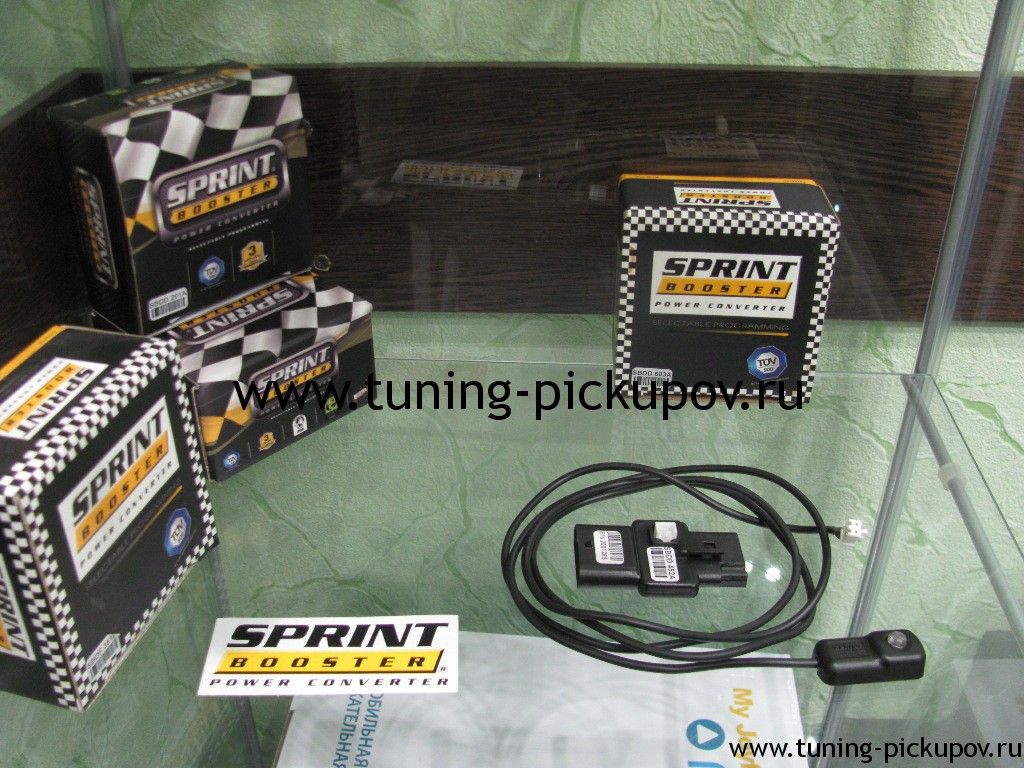 Электронный ускоритель педали газа фирмы Sprint Booster  - Volkswagen Amarok - Ускоритель педали газа 