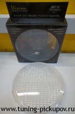 Защитная прозрачная крышка (Евро свет) - Toyota Hilux 2015-2024 - Светодиодная оптика PROLIGHT - 